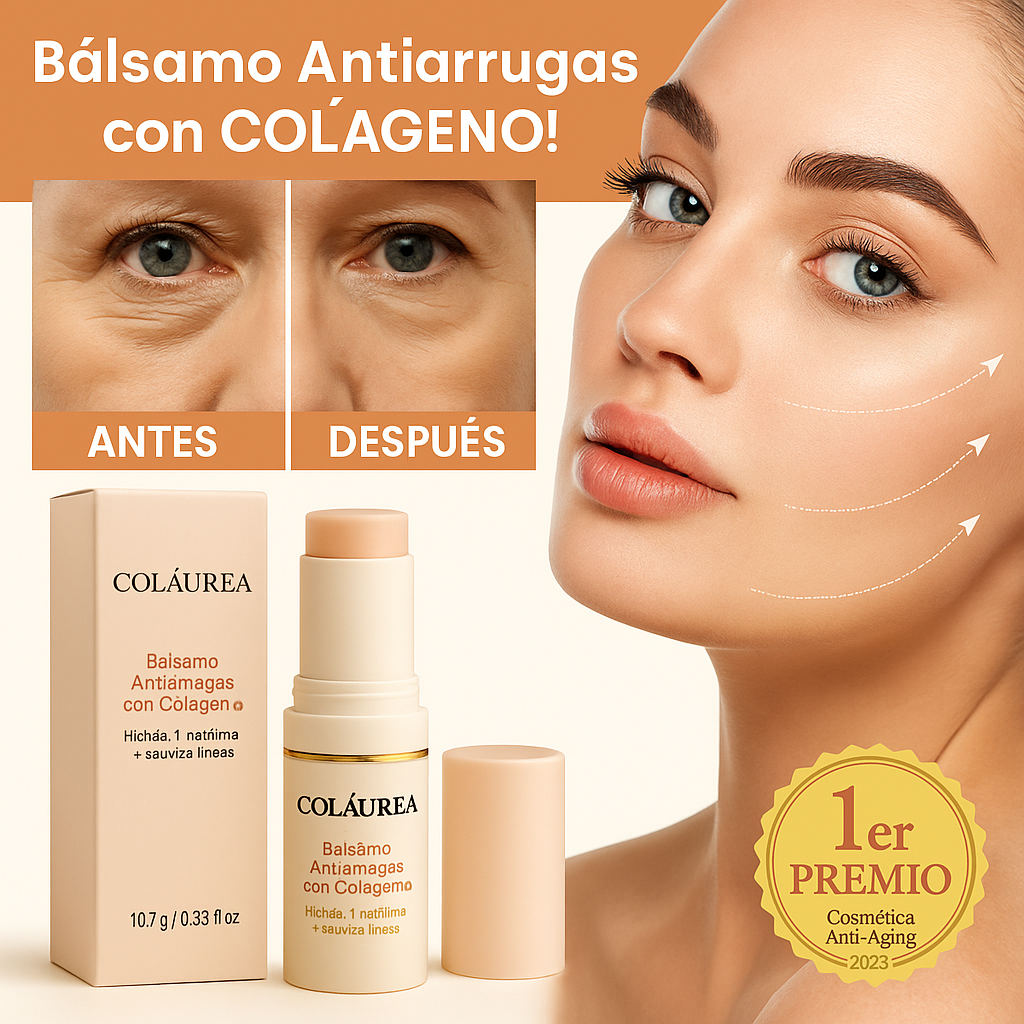 ¿Arrugas? Nunca más. Elige juventud, elige ahora - Bálsamo de Colágeno ANTIARRUGAS