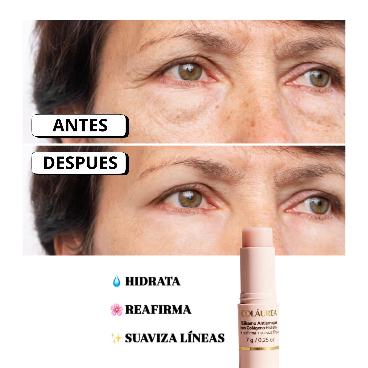 Coláurea™ Bálsamo Antiarrugas – ¡Adiós Arrugas!